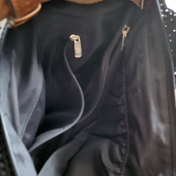 The SAK Blue Neptune Blue Stripe Casual Classics Tote Bag - Picture 4 of 6